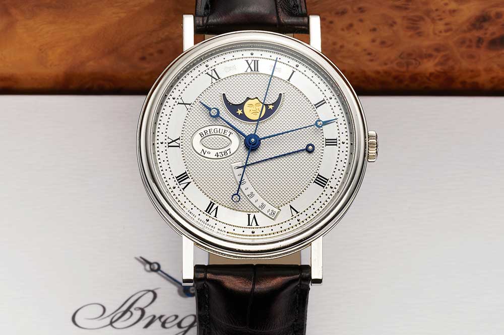 Breguet Ref 7787 Automatic Power Reserve Moon Phases