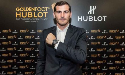 Iker Casillas, ganador del premio Hublot Golden Foot