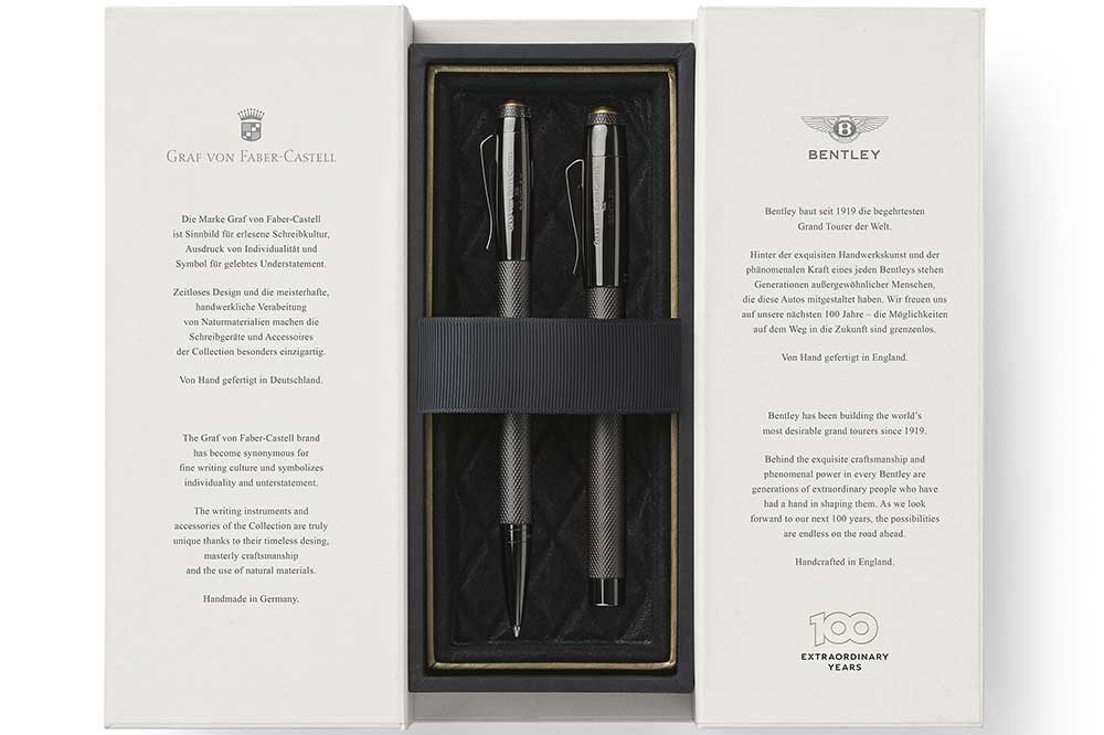 Edición Limitada Centenario, Graf von Faber-Castell, homenaje a Bentley