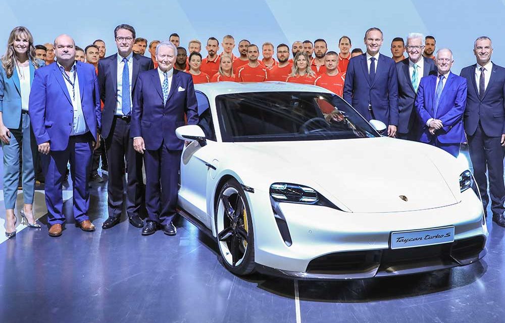 Porsche inaugura la fábrica de su nuevo eléctrico Taycan