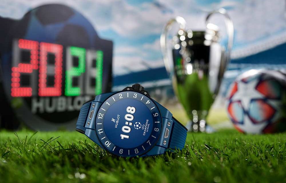 Hublot presenta el reloj conectado de la UEFA Champions League