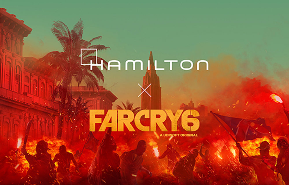 Hamilton crea un reloj a medida para el videojuego Far Cry 6