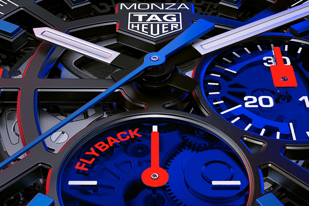 Monza, TAG Heuer Monza Flyback Chronometer, más atrevido que nunca