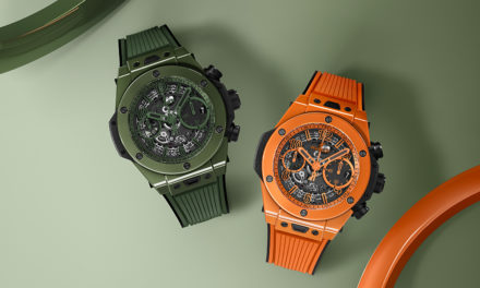 Watches & Wonders: Hublot Big Bang Unico, cerámica naranja y verde
